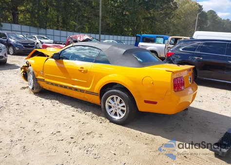 2007 Ford Mustang V6 Deluxe/V6 Premium from USA, damaged, VIN 1ZVFT84N375329694